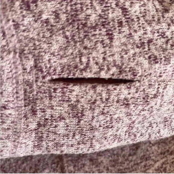 Danskin Drape Front Open Sweater Knit Cardigan Space Dye Top SZ L (10/12) # 1765 - Picture 9 of 10